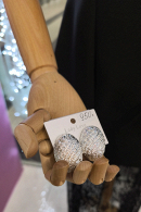 Нарядный элегантный комплект: платье-пиджак + юбка из кружева шантильи в длине мини, черного цвета на выпускной, корпоратив, в театр купить в СПБ салон Паризе'.