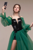 Купить недорого на выпускной вечернее платье-трансформер с шортами ЭПАТАЖ в салоне Принцесс де Париж в СПБ 